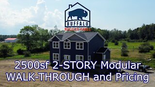 2500sf 4bed/3bath 2-STORY MODULAR home - FULL walkthrough