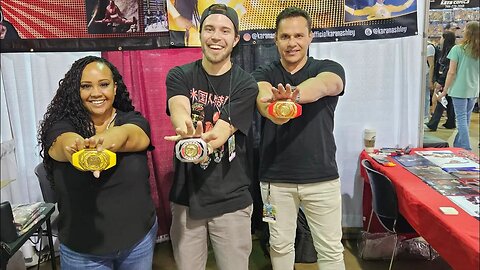 Power Rangers Trivia With Karen Ashley & Steve Cardenas At Fan Expo Chicago #powerrangers