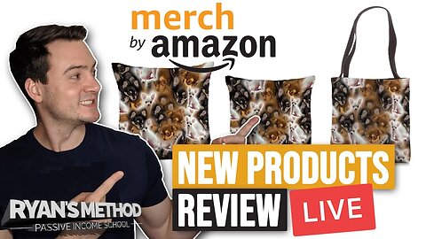 PRODUCT REVIEW: Amazon Merch Tote Bags + Throw Pillows (🔥NEW!)