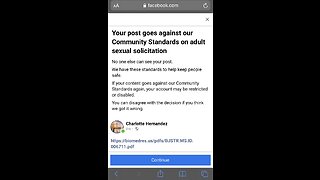 Fedbook (Facebook) censorship fckery abound!