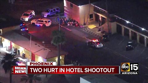 Two hospitalized after shooting near Sky Harbor Airport