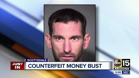 Scottsdale man accused of making fake money