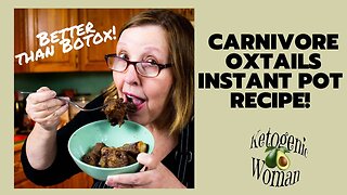 Oxtail Instant Pot Recipe Keto and Carnivore | How to Cook Oxtails in a Pressure Cooker