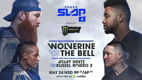 Power Slap 2 Returns May 24 on Rumble | Official Trailer | 3 Title Matches