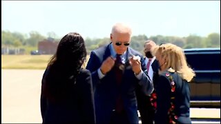 Vaccinated Biden Ignores CDC Guidelines