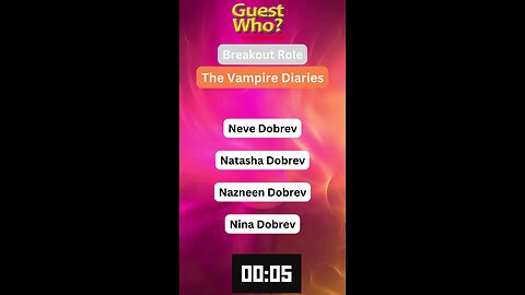 Guest Who #79 Quiz, Info, Facts and a Quote! | The Vampire Diaries