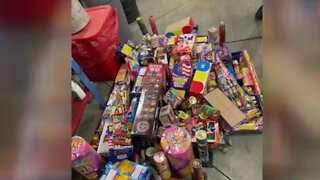 More illegal fireworks confiscated