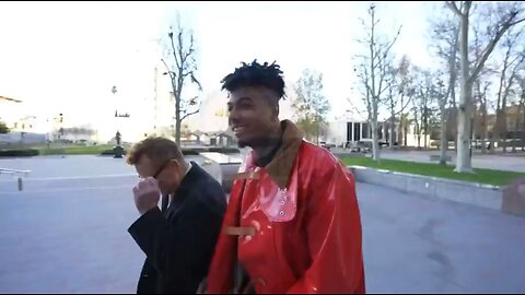 Blueface turns himself in for probation violation