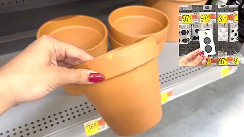 The GENIUS new fence idea everyone's copying with Walmart pots