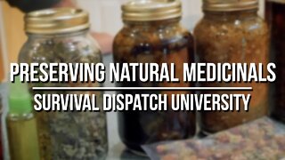 Preserving Natural Medicinals and Herbal Medicine