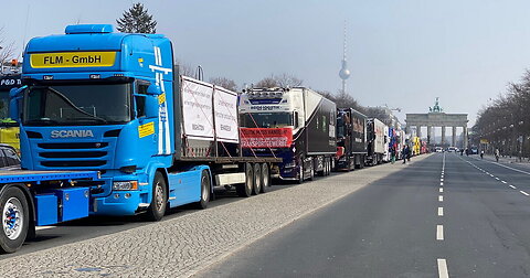 Trucker Protest Germany 18.01.2024 Day 11