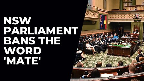 NSW Parliament bands the word 'Mate'