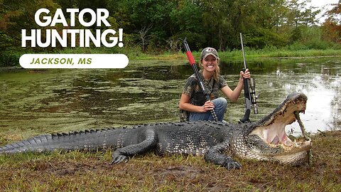 Massive 12 ft Alligator! Mississippi Monster!