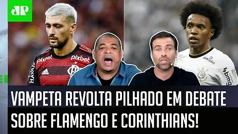 "VOCÊ TÁ MALUCO? Cara..." OLHA por que Vampeta REVOLTOU Pilhado sobre Flamengo e Corinthians!