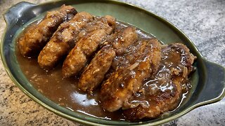 Salisbury Steak I Ground Chicken Salisbury Steak Recipe