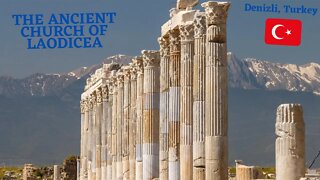 The Ancient church of Laodicea in Denizli, Turkiye