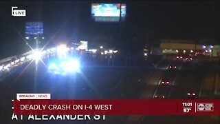 I-4 Westbound closed for deadly accident