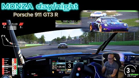 Survived Monza Turn 1 |day/night 20mins full online race | Assetto Corsa Competizone
