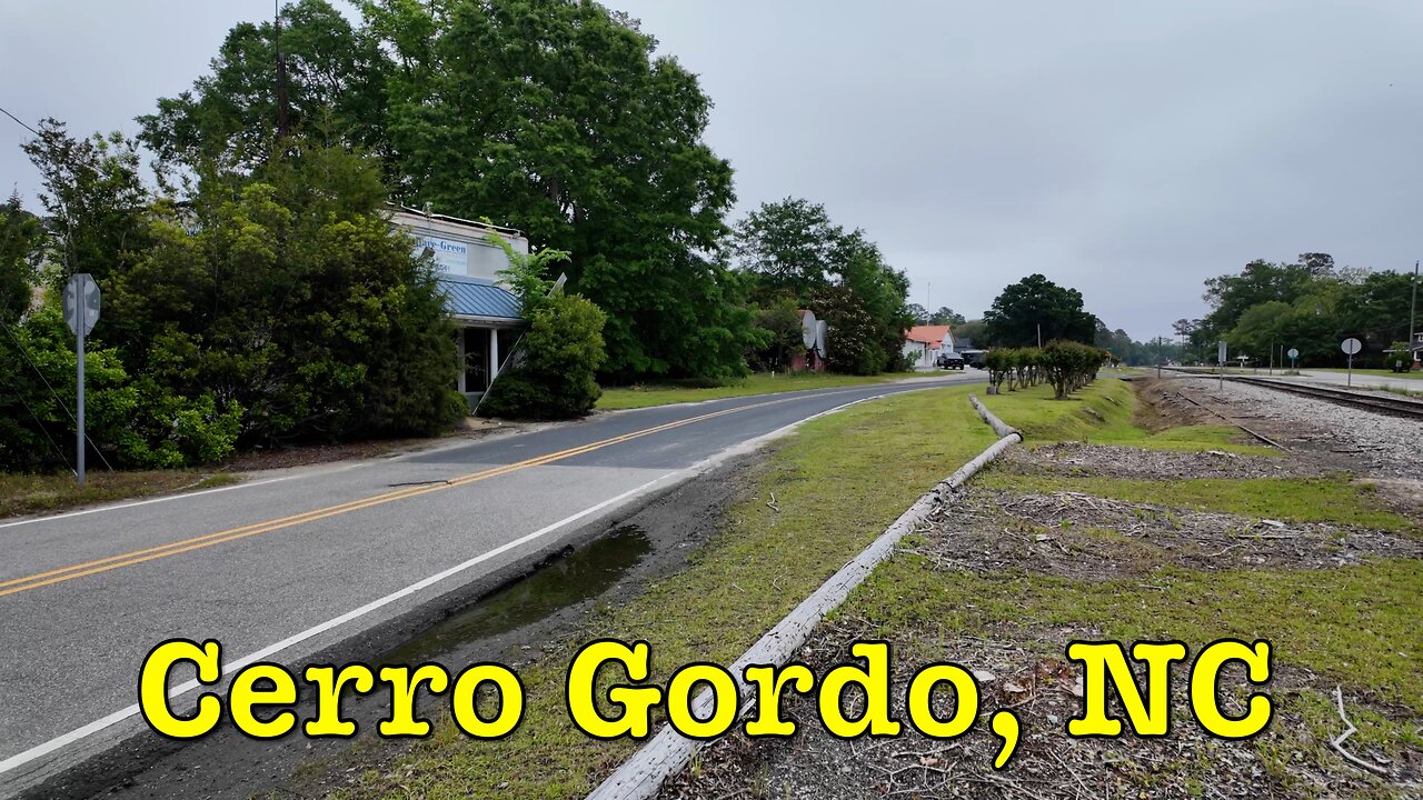 I'm visiting every town in NC Cerro Gordo, North Carolina