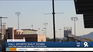 Tucson-area parents say they want county to allow students to play four more games during fall sports season