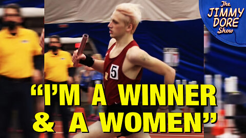 Male Athlete CRUSHES Female Track Event!