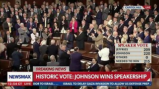 Historic Vote: Johnson wins Speakership