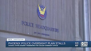 Police oversight plan stalls