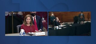 Amy Coney Barrett pushed to full senate