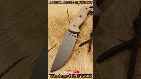 Vintage Ontario TAK knife 1095
