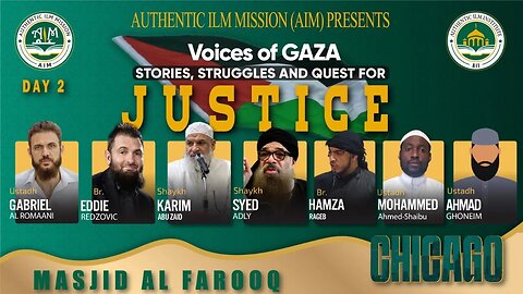 Day 2 AIM CONFERENCE || Voices of Gaza - Stories, Struggles, & Quest for Justice