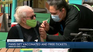 Dozens score free Brewers tickets for getting vaccinated at American Family Field