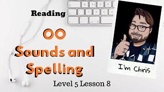 Phonics for Adults Level 5 Lesson 8 Double Vowel Pair OO Words and Story American English Lesson
