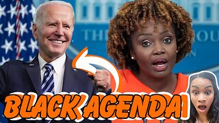 President Joe Biden and Karine Jean Pierre on Black Agenda Being Lost