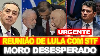 BOMBA !! VAZA ENCONTRO DE LULA COM STF... MORO DESESPERADO !!