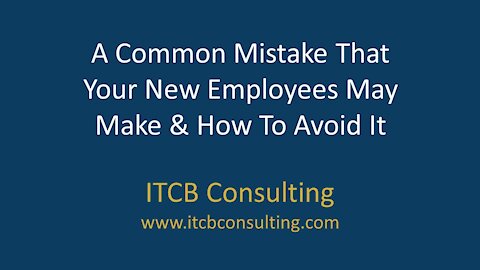 Help Your Younger Employees Avoid A Common Mistake