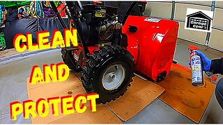 CLEAN, SHINE AND PROTECT YOUR SNOWBLOWER. Cheap, Easy and Effective!