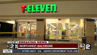 Teen shot in the leg near 7-Eleven in Northwest Baltimore