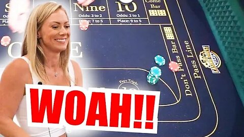 🔥REPEAT QUEEN?!🔥 30 Roll Craps Challenge - WIN BIG or BUST #323