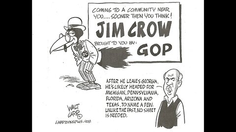 The Return Of Jim Crow To City Near You...