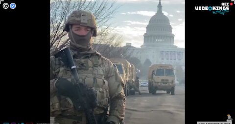 WATCH: The new military base in the heart of the capital of the U.S. where troops have no ammo.