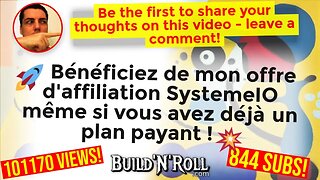 🚀 Bénéficiez de mon offre d'affiliation SystemeIO même si vous avez déjà un plan payant ! 💥