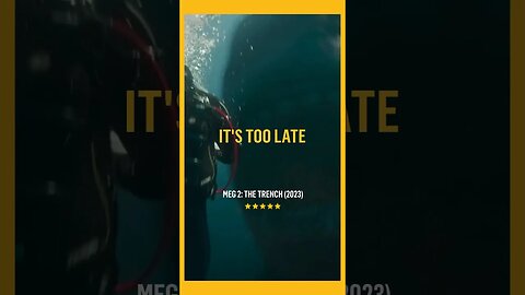 Shark Attack - Meg 2: The Trench Movie #shorts #meg2 #meg2thetrench Megalodon Shark Scenes | 2023 4K