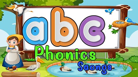 Phonics Song for Toddlers - A for Apple - Phonics Sounds of Alphabet A to Z - ABC Phonic Song