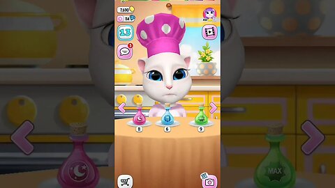 😘💞Angela Is Full #457 | My Talking Angela 2 | #shorts #funwithangela 🤣😂