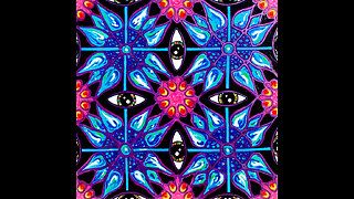 'Mandala Crystal Visions' Original Art Painting Timelapse 2-20-24