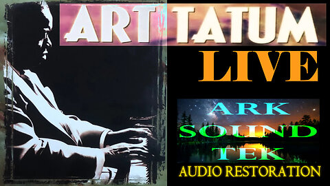 ART TATUM LIVE plays Yesterdays by Jerome Kern audio restored by ARKSOUNDTEK