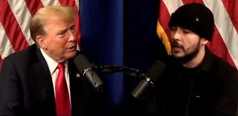 Tim Pool Interviews Trump On War, Free Speech & More
