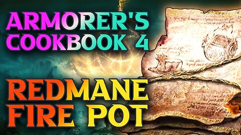 How To Get Armorer's Cookbook 4 Location