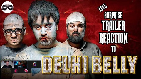 Live Panel Reaction to Delhi Belly Trailer! Indian Cinema!