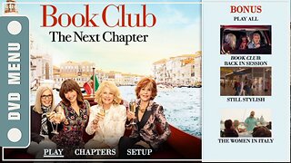 Book Club: The Next Chapter - DVD Menu